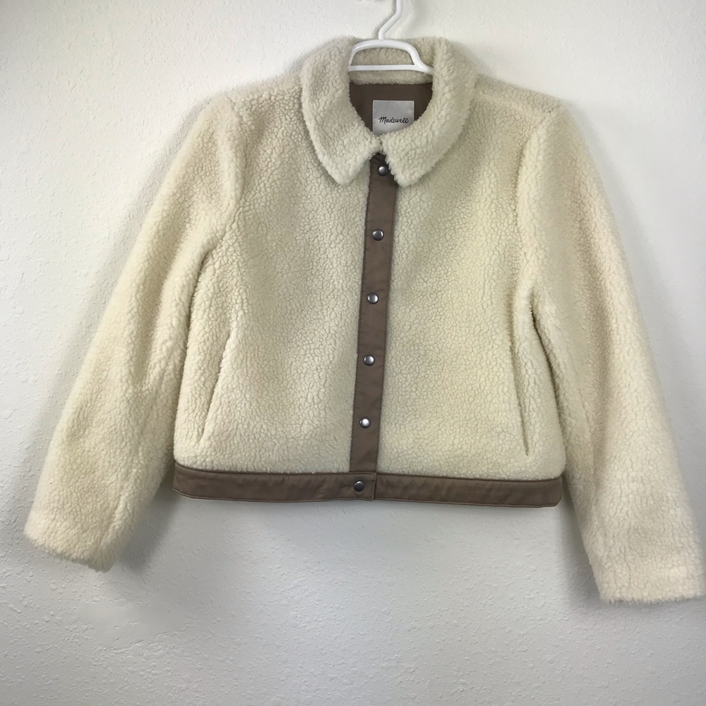 Madewell sherpa jacket  XL